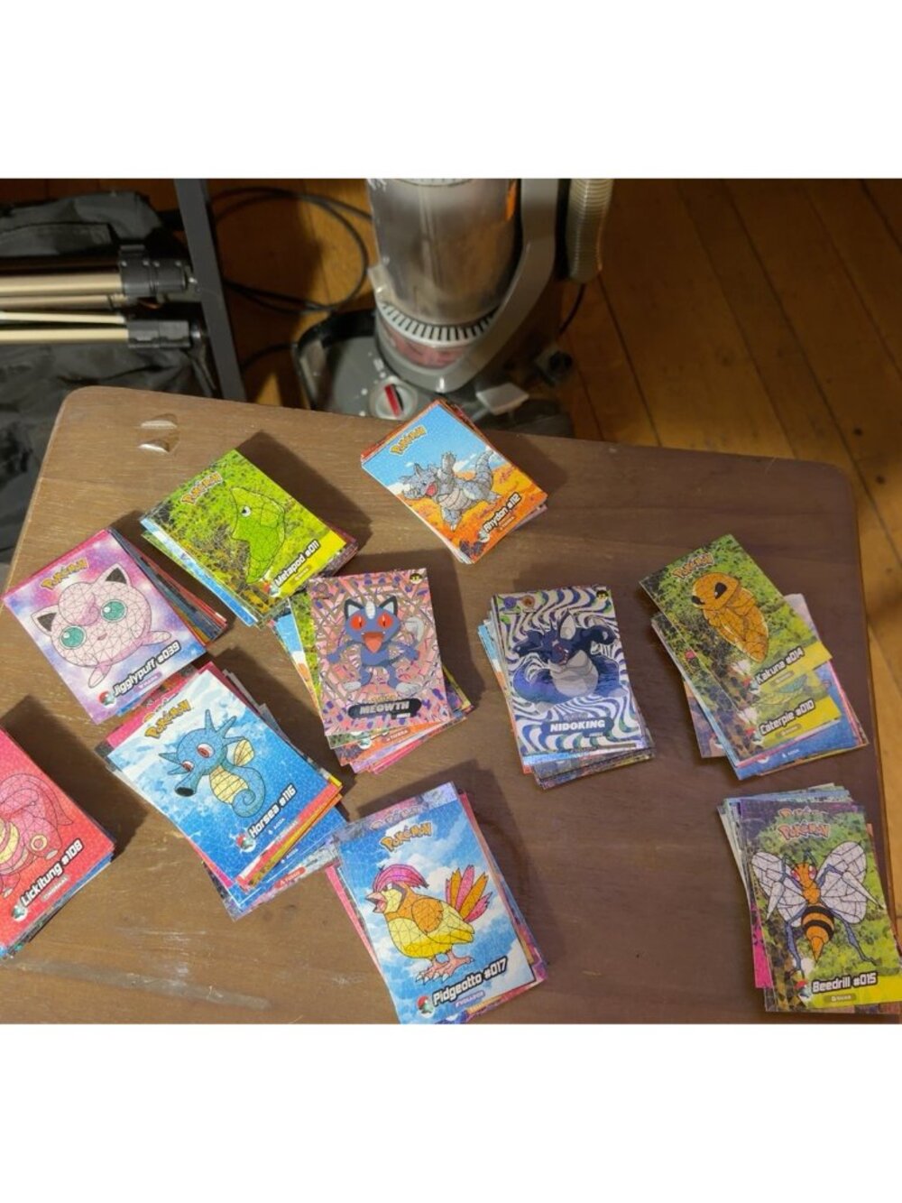 Pokemon Crystal Card Collection 250 Card Mixed Geometric Holo Bulk Lot